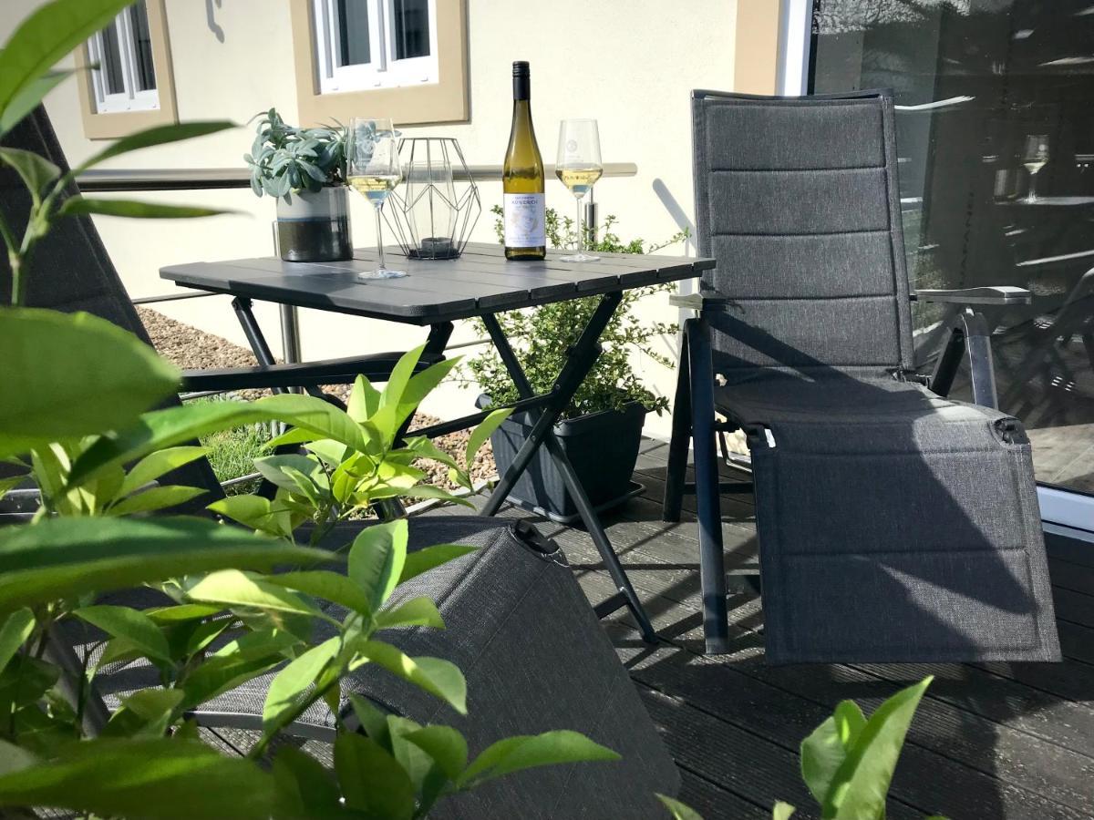 Weinlofts An Der Mosel Mit E10 Ladestation Apartamento Köwerich Exterior foto